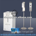 Automatic soap dispenser with floor stand